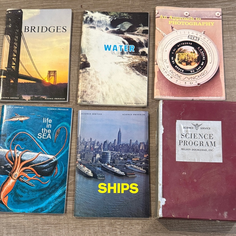 Vintage Science Program Book Set 1971